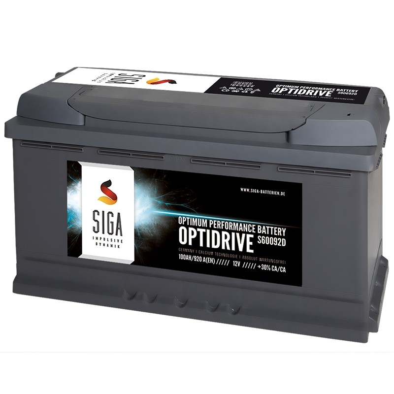 Avto akumulator SIGA Optidrive 100 Ah