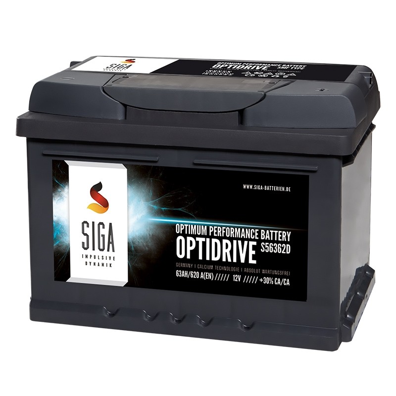 SIGA OPTIDRIVE automobilska baterija 63Ah