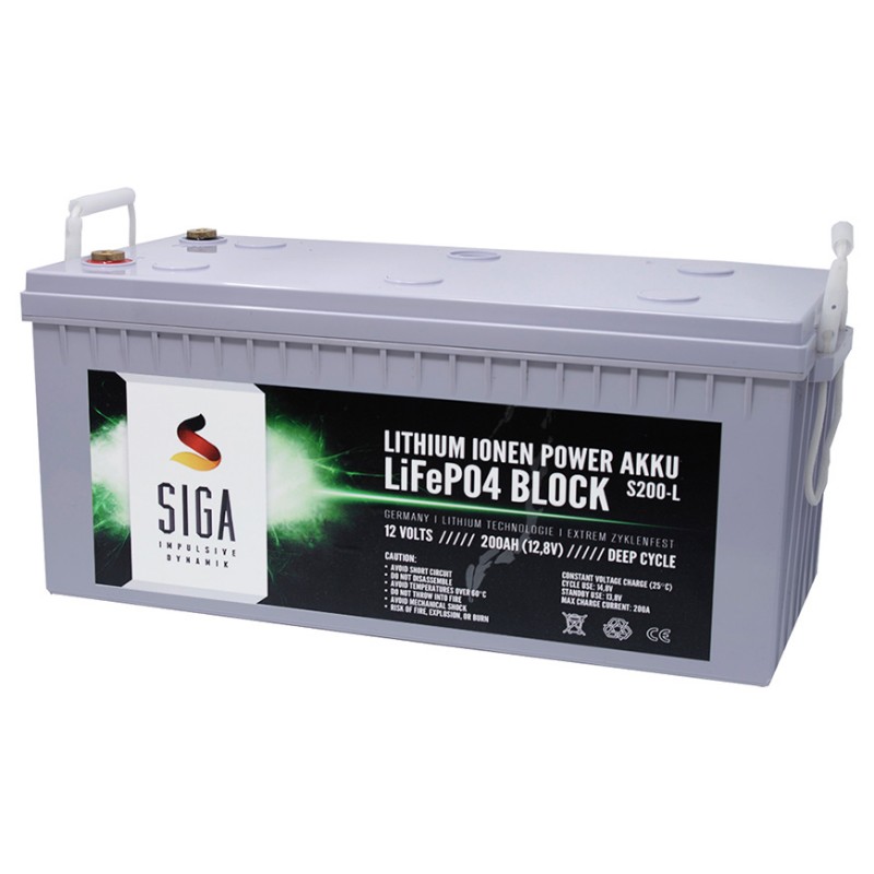 Lithium battery 200 Ah 12V