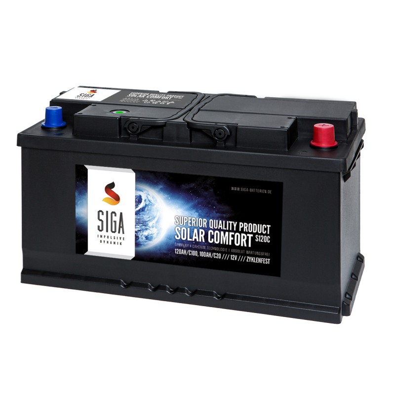 CYCLIC  SOLAR BATTERY 120Ah SMF