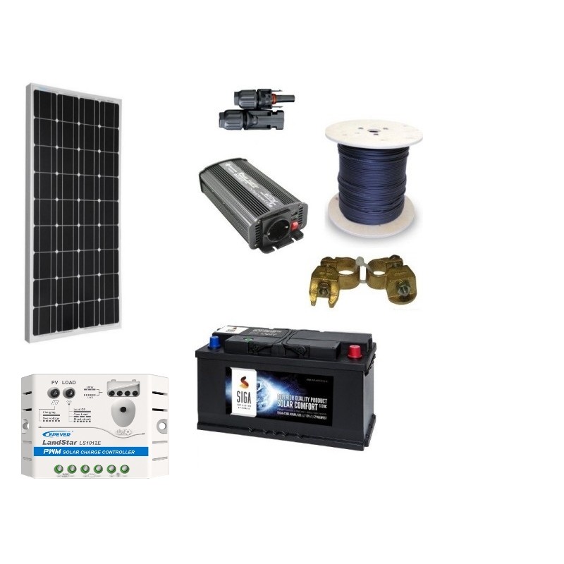 Solar WEEKEND kit 100Ah