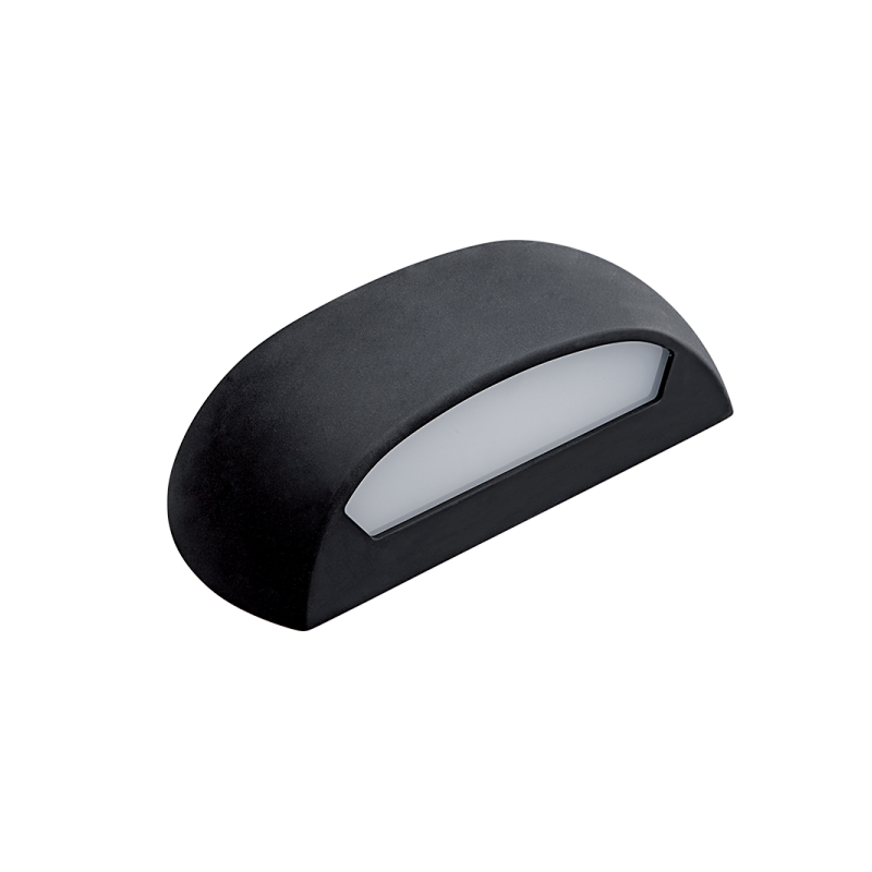 LED STENSKA SVETILKA 12W ČRNA