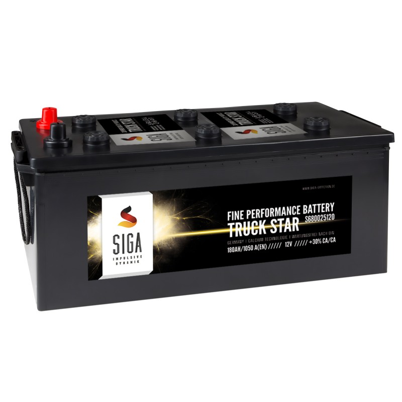 180 Ah battery for trucks